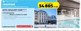 Hotel Nosalowy Park Lengyelország, Zakopane - Hotel Nosalowy Park***** – Aldi
