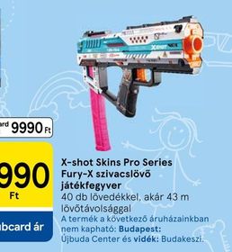 X-shot Skins Pro Series Fury-X szivacslövő játékfegyver – Tesco