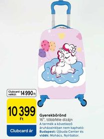 Gyerekbőrönd – Tesco
