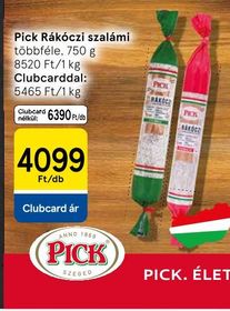 Pick Rákóczi szalámi – Tesco