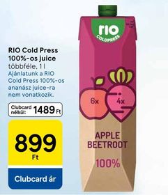 RIO Cold Press 100%-os juice – Tesco
