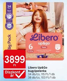 Libero Up&Go bugyipelenka – Tesco
