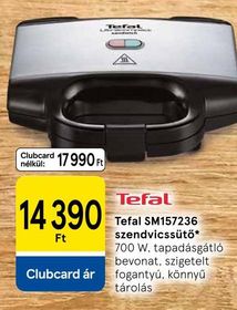 Tefal SM157236 szendvicssütő* – Tesco
