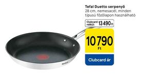 Tefal Duetto serpenyő – Tesco