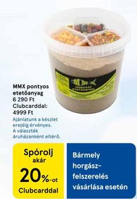 MMX pontyos etetőanyag – Tesco