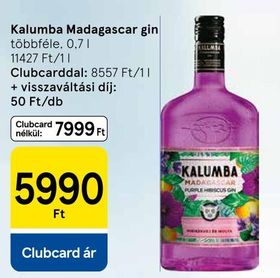 Kalumba Madagascar gin – Tesco