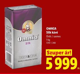 OMNIA Silk kávé – Lidl