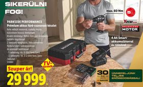 PARKSIDE PERFORMANCE Prémium akkus fúró-csavarozó készlet – Lidl