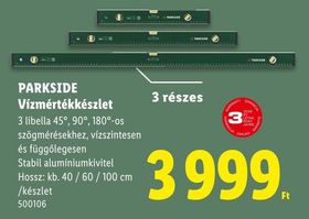 PARKSIDE Vízmértékkészlet – Lidl