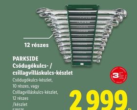 PARKSIDE Csődugókulcs- / csillagvilláskulcs-készlet – Lidl