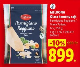 MILBONA Olasz kemény sajt – Lidl