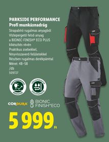 PARKSIDE PERFORMANCE Profi munkásnadrág – Lidl
