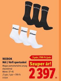 REEBOK Női / férfi sportzokni – Lidl