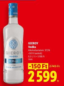 GIEROY Vodka – Lidl