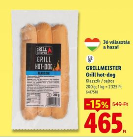 GRILLMEISTER Grill hot-dog – Lidl