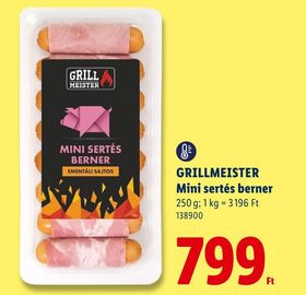 GRILLMEISTER Mini sertés berner – Lidl