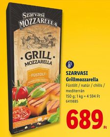 SZARVASI Grillmozzarella – Lidl
