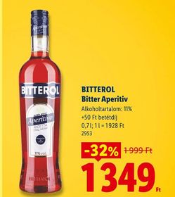 BITTEROL Bitter Aperitiv – Lidl