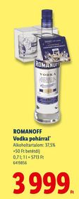 ROMANOFF Vodka pohárral – Lidl