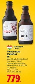 PANNONHALMI FŐAPÁTSÁG Sör* – Lidl