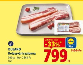 DULANO Kolozsvári szalonna – Lidl
