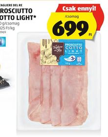 IL TAGLIERE DEL RE PROSCIUTTO COTTO LIGHT* – Aldi