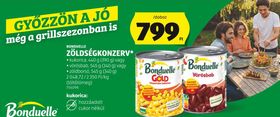 BONDUELLE ZÖLDSÉGKONZERV* – Aldi