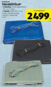 GARDENLINE TAKARÓFÓLIA* – Aldi