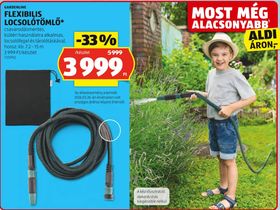GARDENLINE FLEXIBILIS LOCSOLÓTÖMLŐ* – Aldi