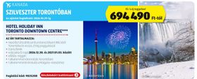 HOTEL HOLIDAY INN TORONTO DOWNTOWN CENTRE*** SZILVESZTER TORONTÓBAN – Aldi