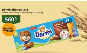 Győri Dörmi töltött piskóta – Ecofamily