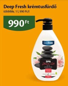 Deep Fresh krémtusfürdő – Ecofamily