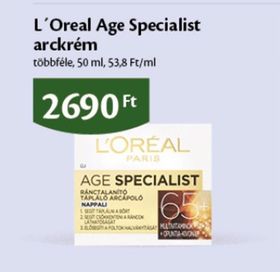 L'Oreal Age Specialist arckrém – Ecofamily