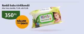 Renkli baba törlőkendő – Ecofamily