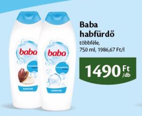 Baba habfürdő – Ecofamily
