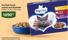 PreVital Pouch nedves macskaeledel – Ecofamily