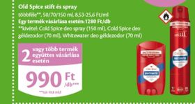 Old Spice stift és spray – Ecofamily