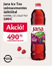 Jana Ice Tea szénsavmentes üdítőital – Ecofamily